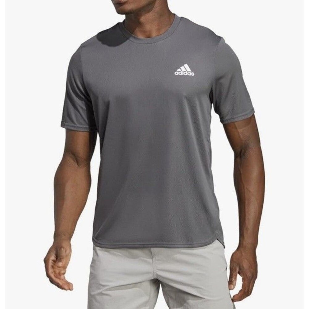 Adidas Men's AEROREADY Short Sleeve Crew Neck Designed for Movement Tee size L - Picture 5 of 12